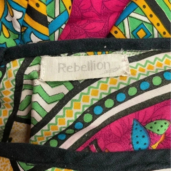 Rebellion Kafton Festival  Egyptian Motif One Size Dress - Picture 8 of 10